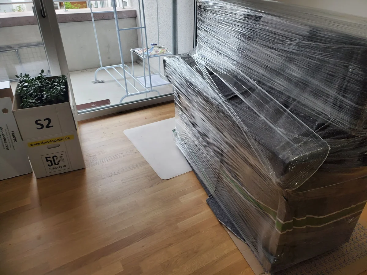 Fachgerechte Schutzverpackung empfindlicher Möbel